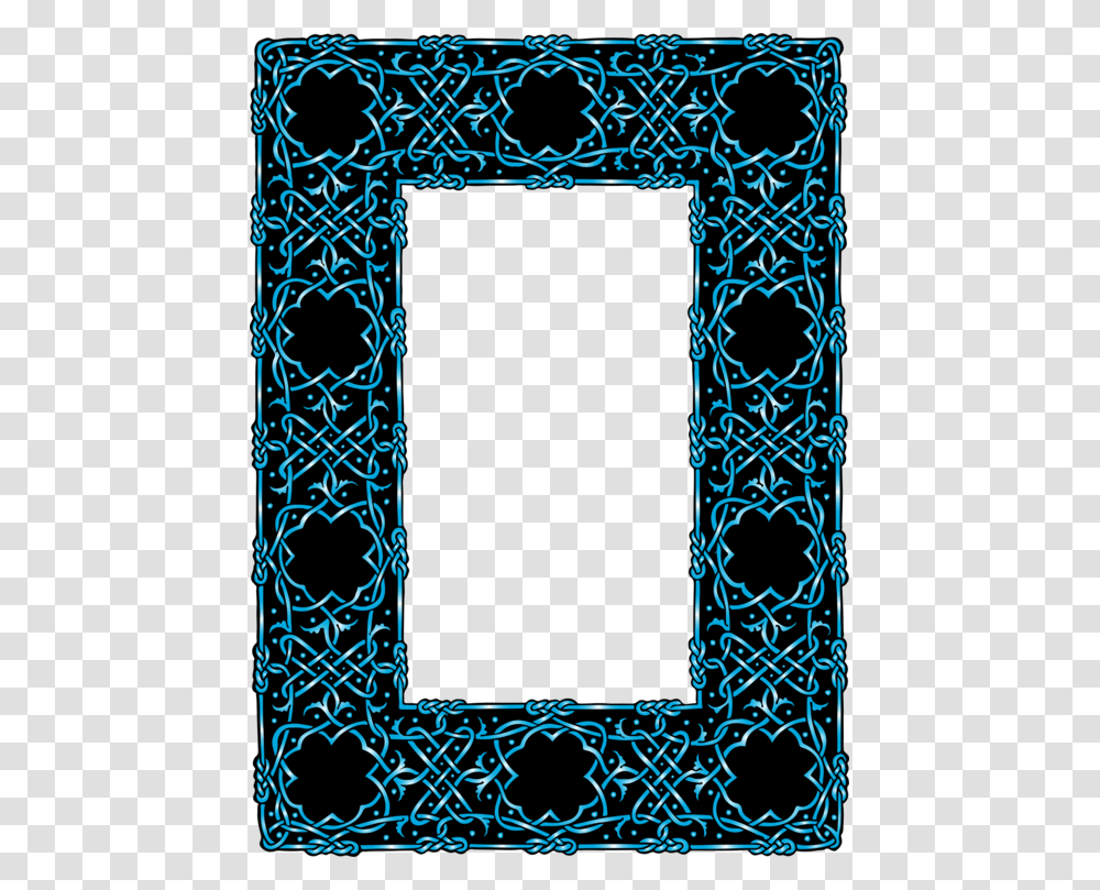Bluepicture Framerectangle Celtic Knotwork Border, Alphabet, Poster, Advertisement Transparent Png