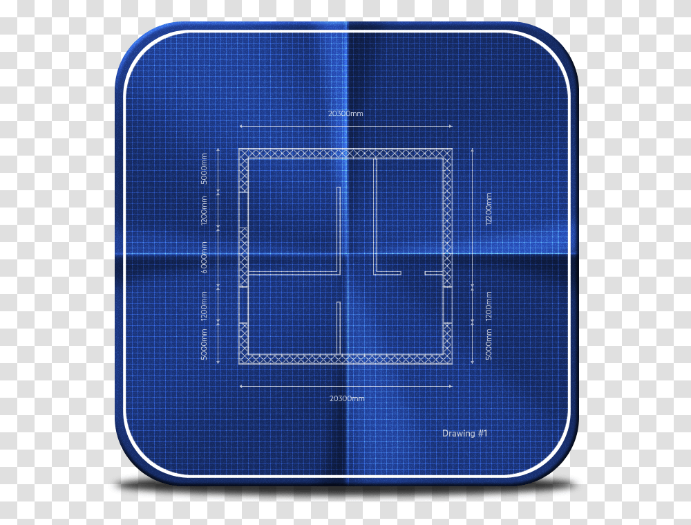 Blueprint Icon Serving Tray, Lighting, Plan, Plot, Diagram Transparent Png