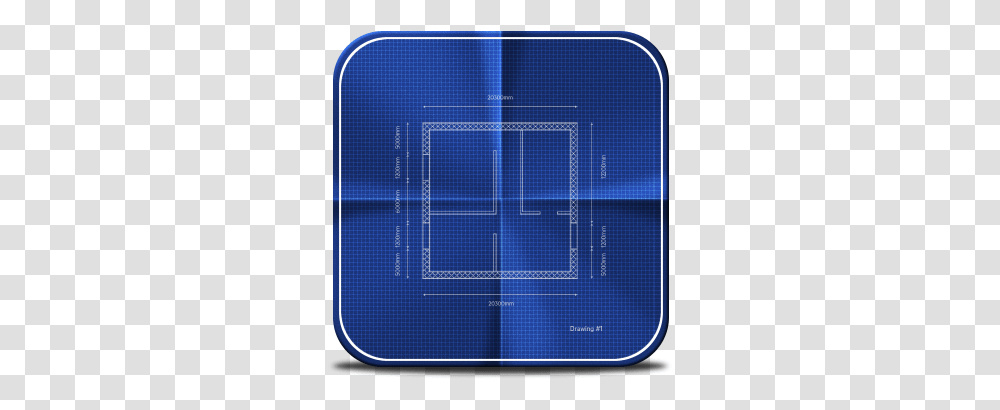 Blueprint Icon Vertical, Mobile Phone, Electronics, Security, Solar Panels Transparent Png