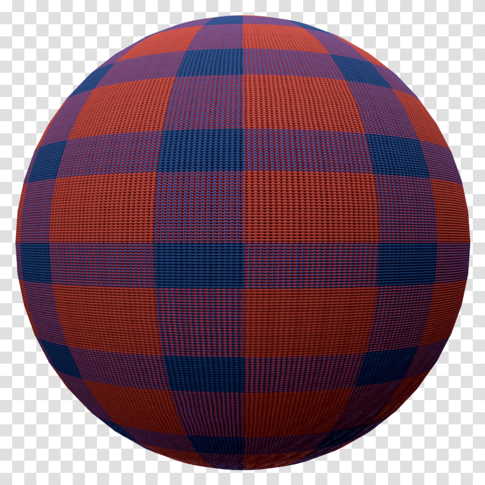 Bluered Cloth Grid Circle, Sphere, Balloon, Pattern Transparent Png