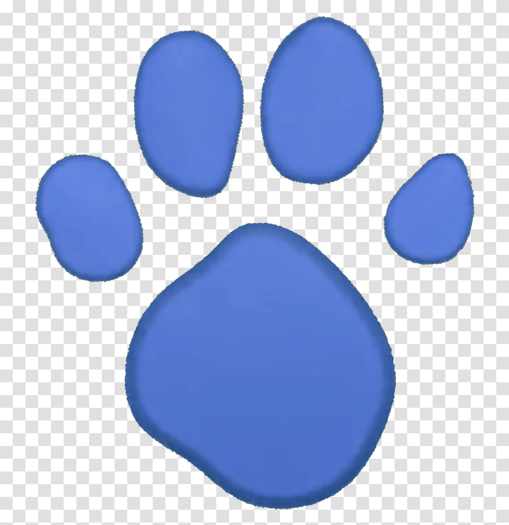 Blues Clues Paw Print Clues And You Paw Print, Footprint, Balloon Transparent Png