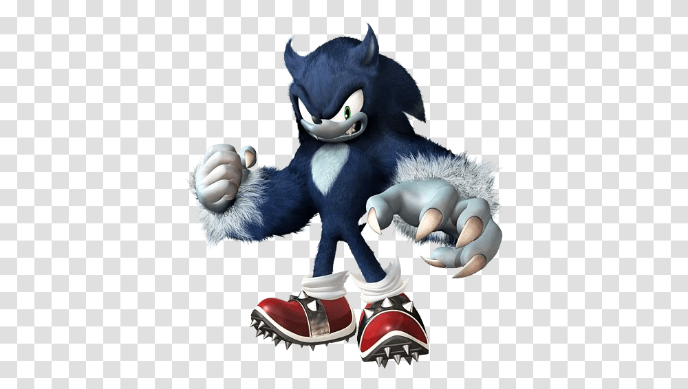 Bluestreak Sonic The Werehog, Toy, Figurine, Plush Transparent Png
