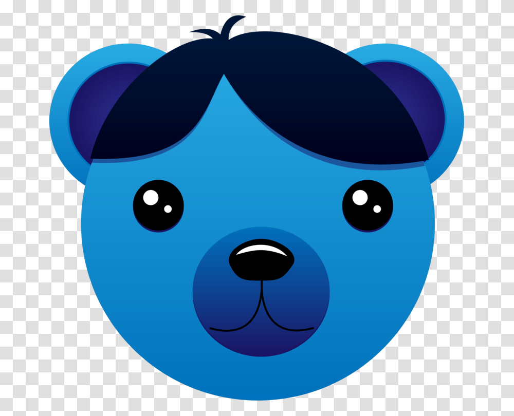 Blueteddy Bearcarnivoran Bear With Blue Hair, Disk, Bowling Transparent Png