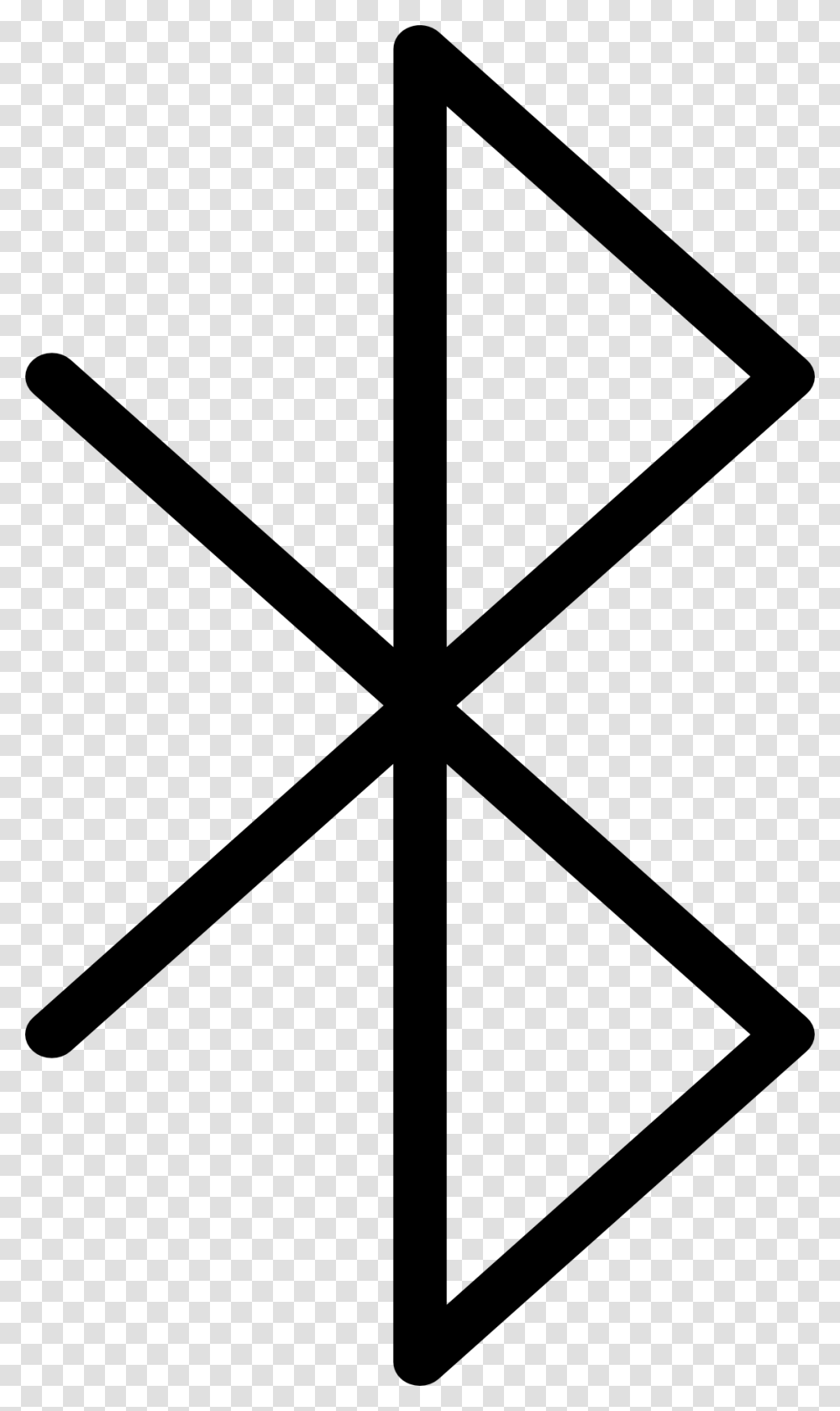 Bluetooth Apple Symbol, Shovel, Tool, Star Symbol, Emblem Transparent Png