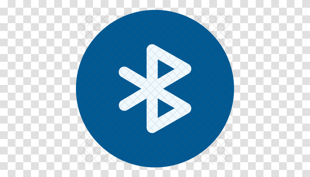 Bluetooth Icon Of Flat Style Built In Microphone Icon, Symbol, Text, Alphabet, Logo Transparent Png