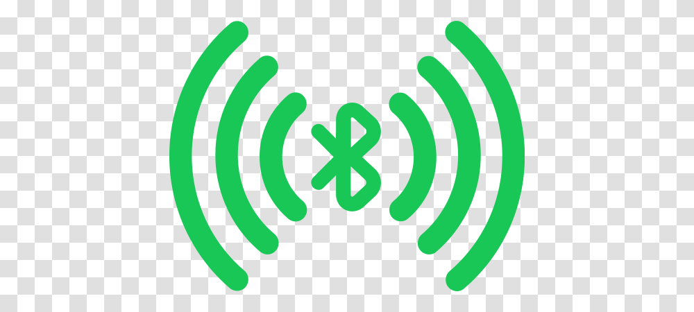 Bluetooth Icon With And Vector Format For Free Unlimited, Green, Logo Transparent Png