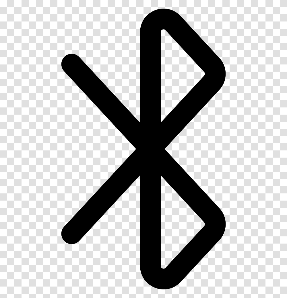 Bluetooth, Logo, Trademark, Stencil Transparent Png