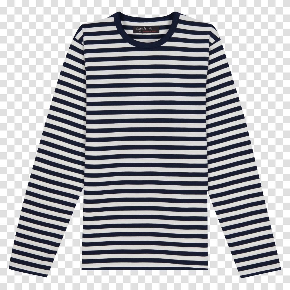 Bluewhite Stripes T Shirt Coulos B Transparent Png