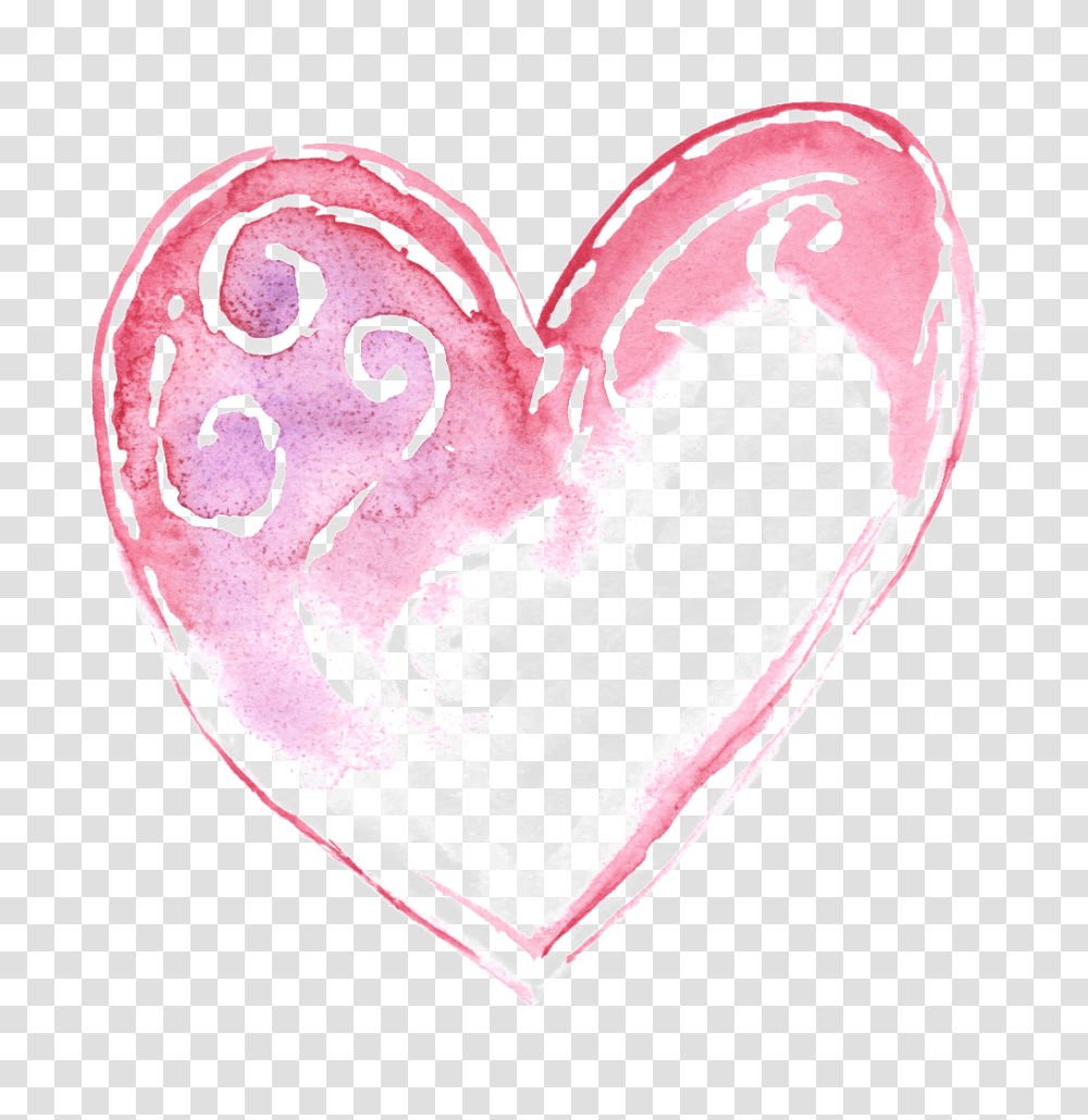 Blur Flower Heart Decorative Heart, Sweets, Food, Confectionery Transparent Png