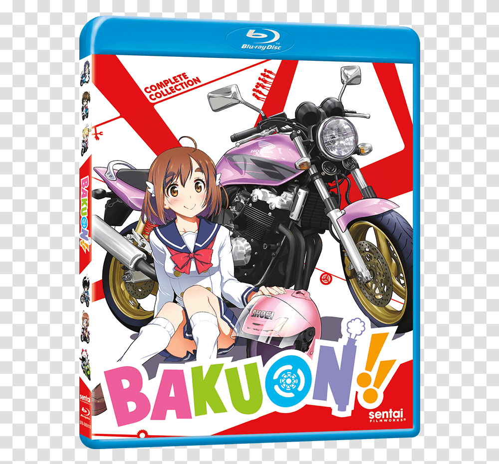 Bluray Anime, Motorcycle, Transportation, Helmet, Wheel Transparent Png