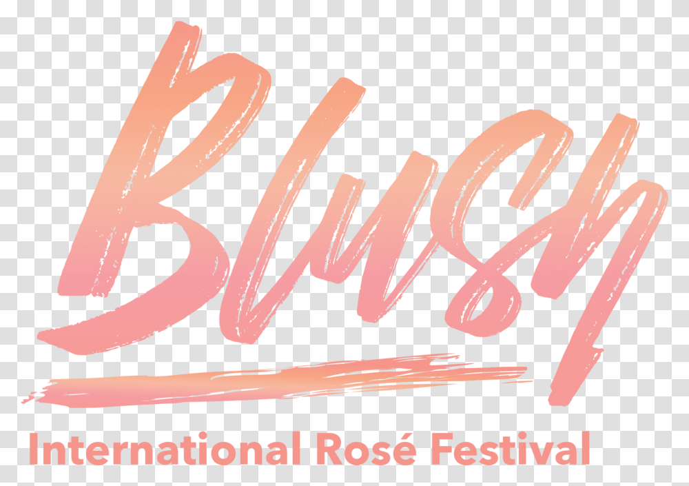 Blush 2011, Calligraphy, Handwriting, Label Transparent Png