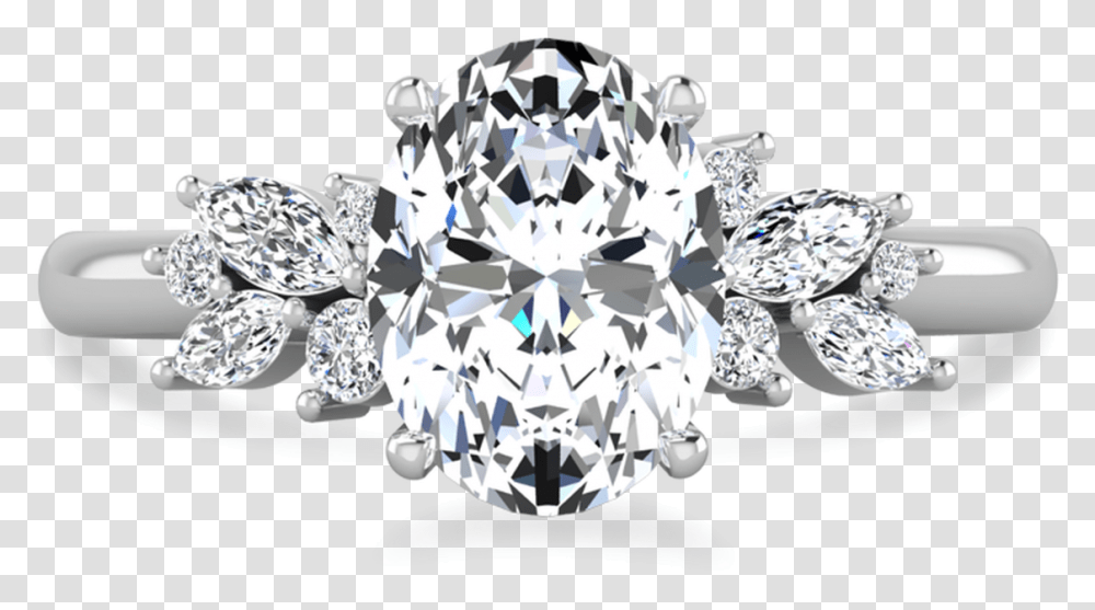 Blythe Oval Cut Engagement Ring Engagement Ring, Diamond, Gemstone, Jewelry, Accessories Transparent Png