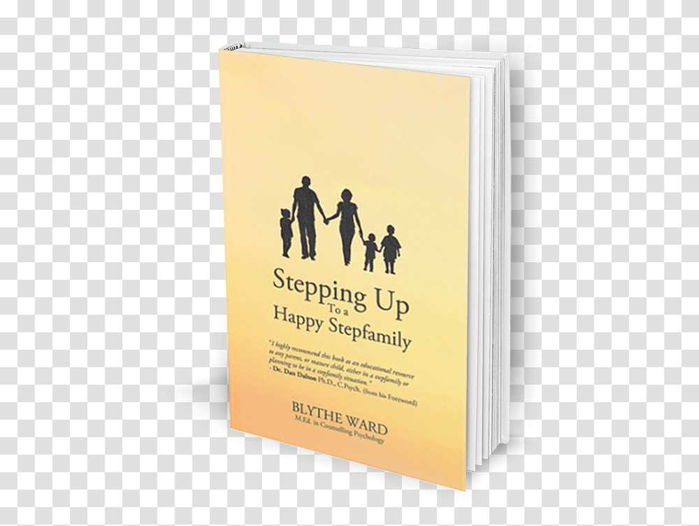Blythe Ward S Book Cover For Stepping Up To A Happy Silhouette, Person, Human, Advertisement, Poster Transparent Png
