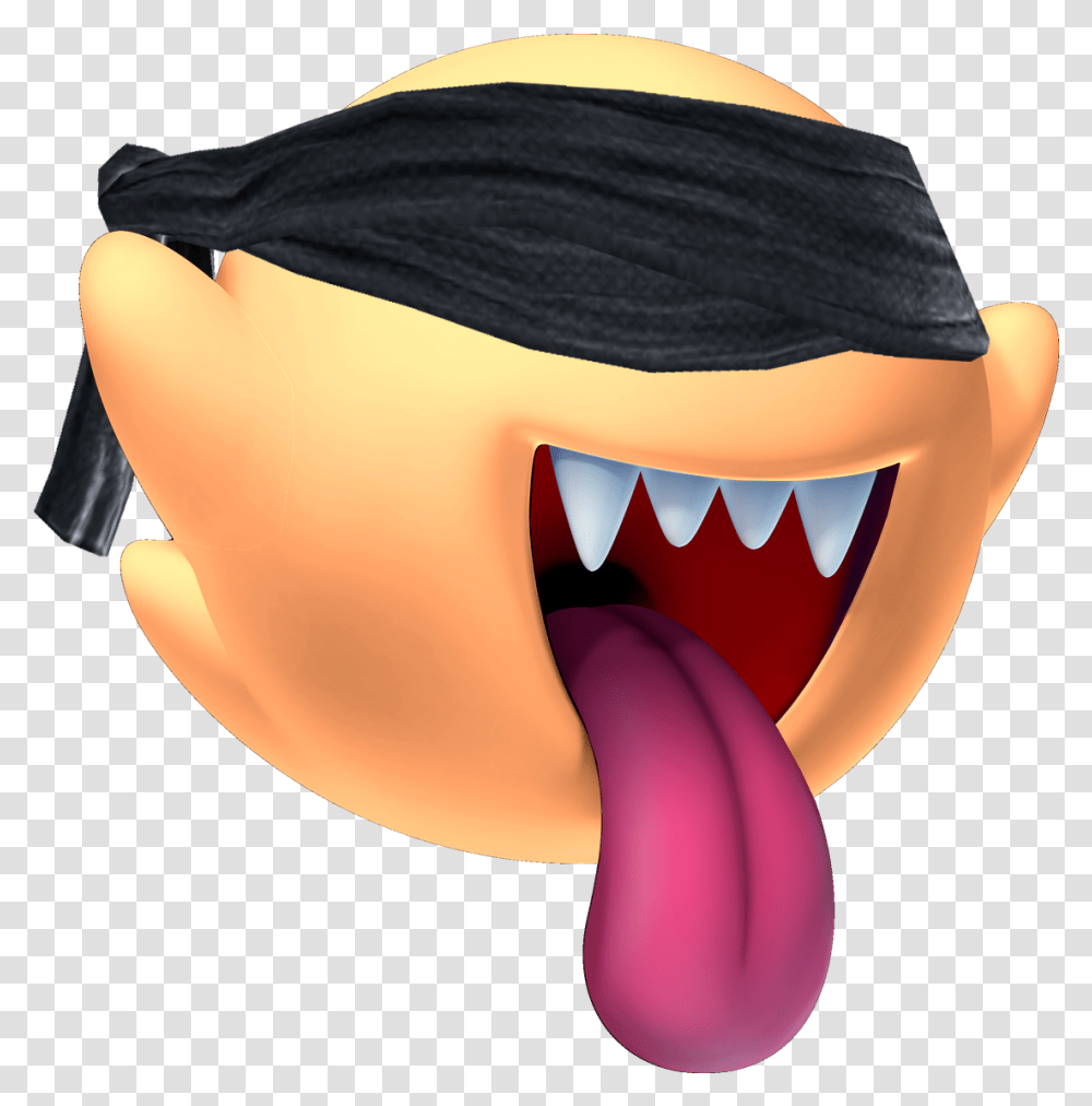 Bmbr Boo Artwork 6 Blindfold Boo Mario Characters Boo, Mouth, Lip, Person, Human Transparent Png