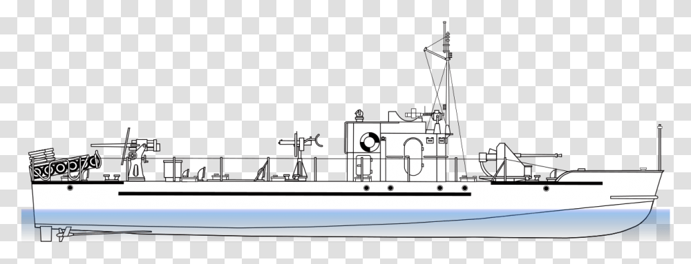 Bmo Class Submarine Chaser, Vehicle, Transportation, Watercraft, Boat Transparent Png