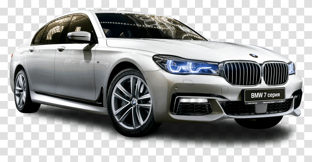 Bmw 7 Series Car Image Background For Adobe Photoshop, Vehicle, Transportation, Tire, Spoke Transparent Png