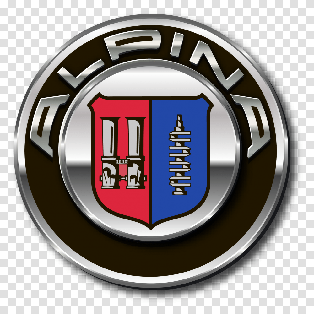 Bmw Alpina Logo, Emblem, Trademark, Tape Transparent Png