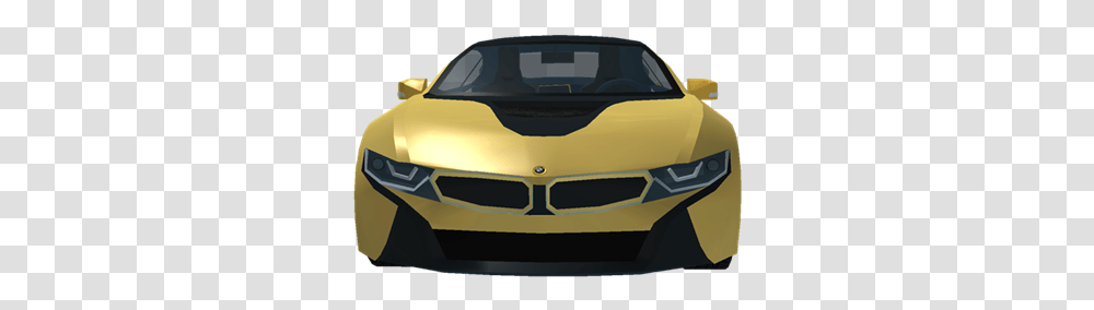 Bmw I8 2019 Dourada Jonvlogs By Victorstenico Roblox Supercar, Vehicle, Transportation, Sports Car, Bumper Transparent Png