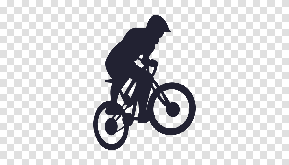 Bmx Bike Sport Silhouette, Bicycle, Vehicle, Transportation, Person Transparent Png