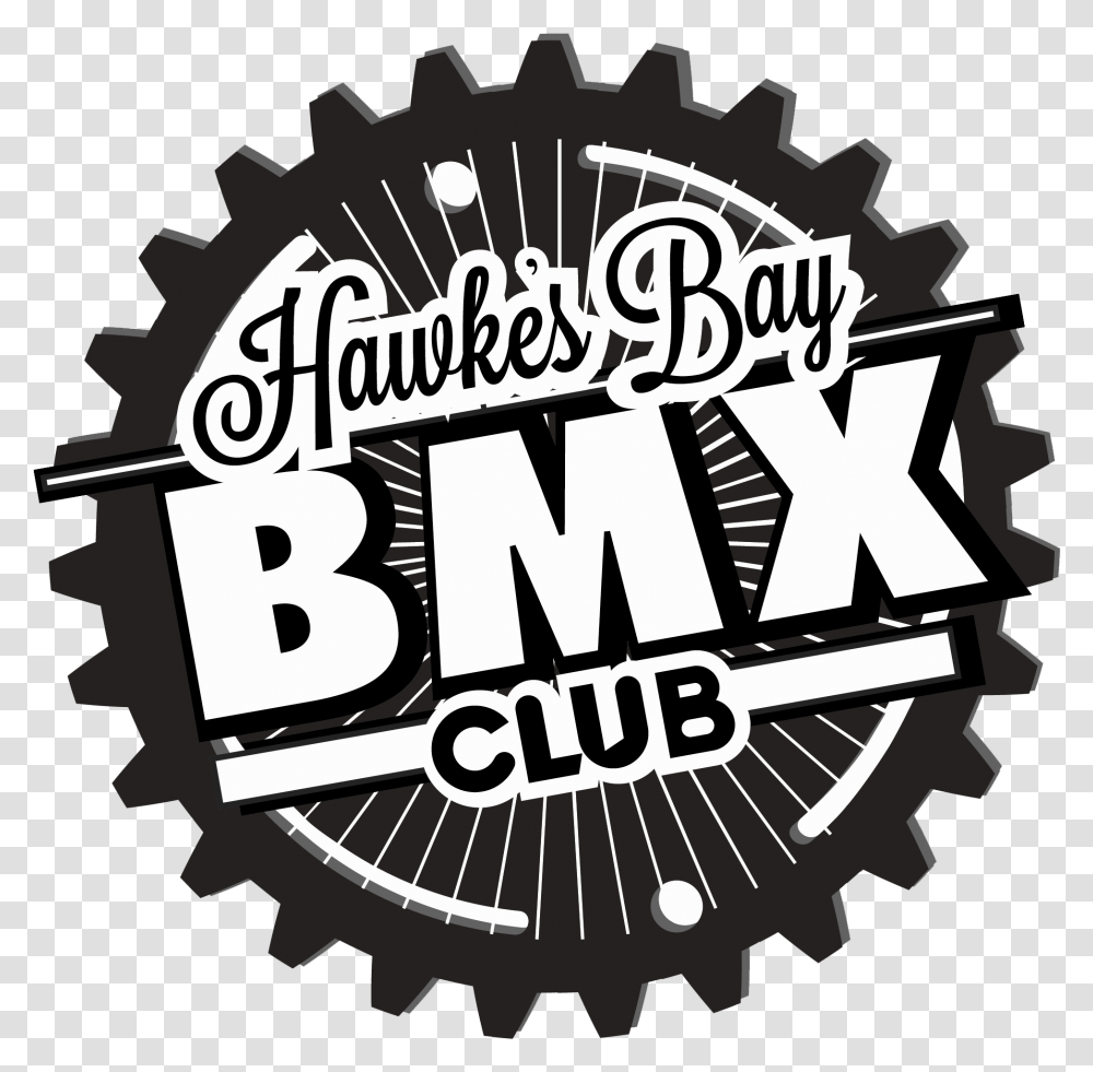 Bmx Club Logo Hawkes Bay Bmx Club Logo, Label, Trademark Transparent Png