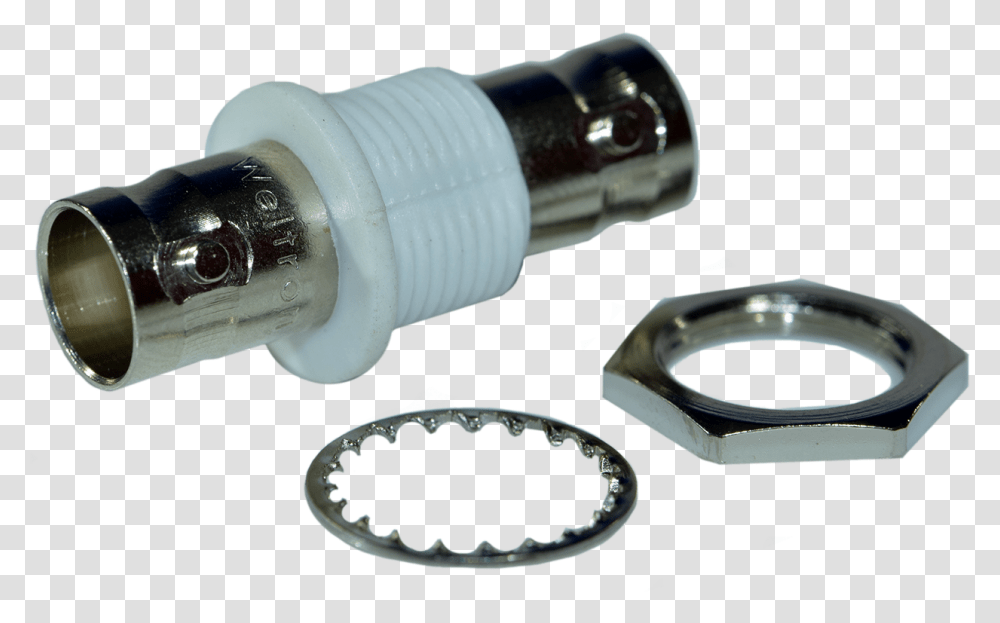 Bnc Jack To Bnc Jack Bulkhead Insulated 75 Ohm Adapter Tool, Electrical Device, Fuse Transparent Png