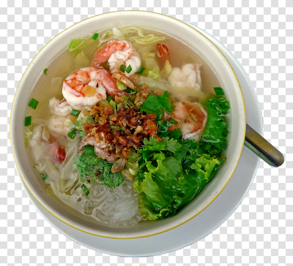 Bnh Canh, Bowl, Dish, Meal, Food Transparent Png