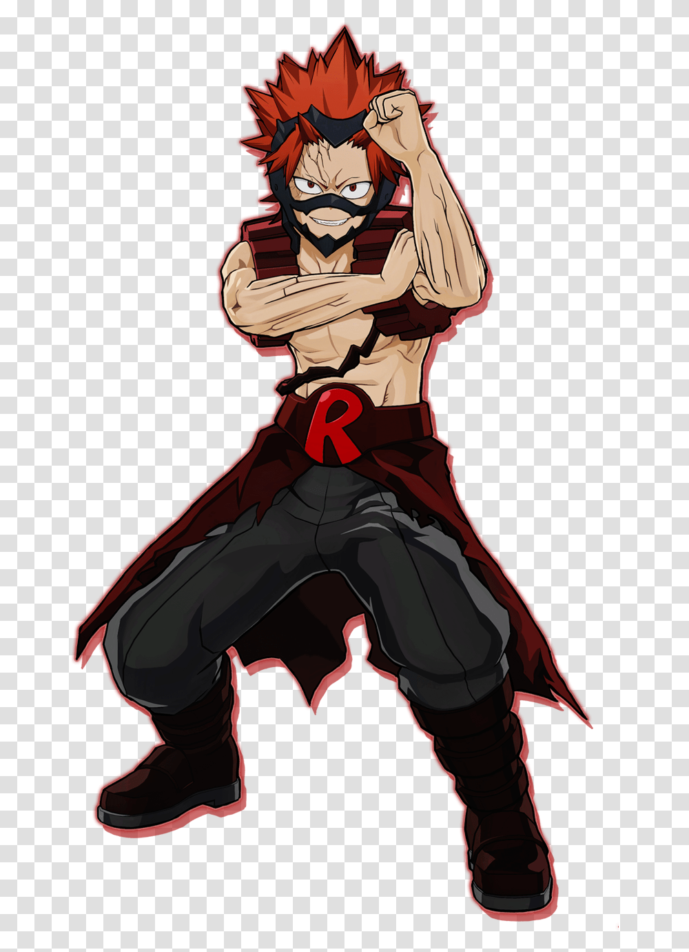 Bnha Kirishima My Hero One's Justice Kirishima, Ninja, Person, Human, Comics Transparent Png