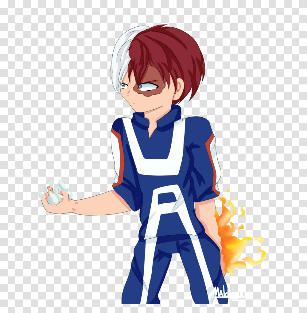 Bnhamha Day Todoroki, Person, People, Manga, Comics Transparent Png