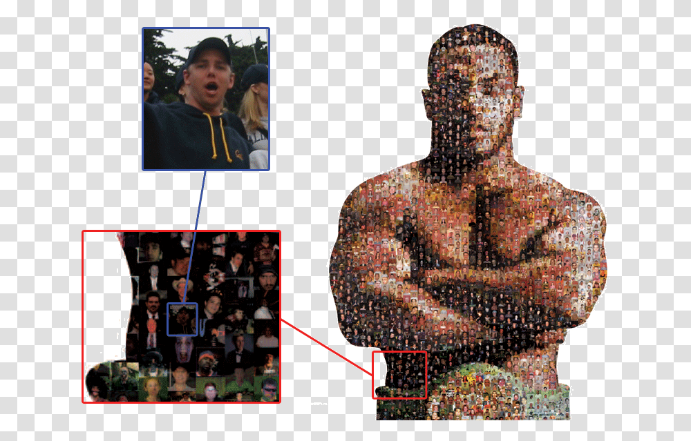 Bo Jackson Mike Tyson, Person, Human, Collage Transparent Png
