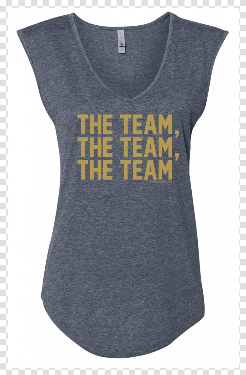 Bo Schembechler The Team Gold Foil Womens Sleeveless Dentist, Apparel, Rug, Tank Top Transparent Png