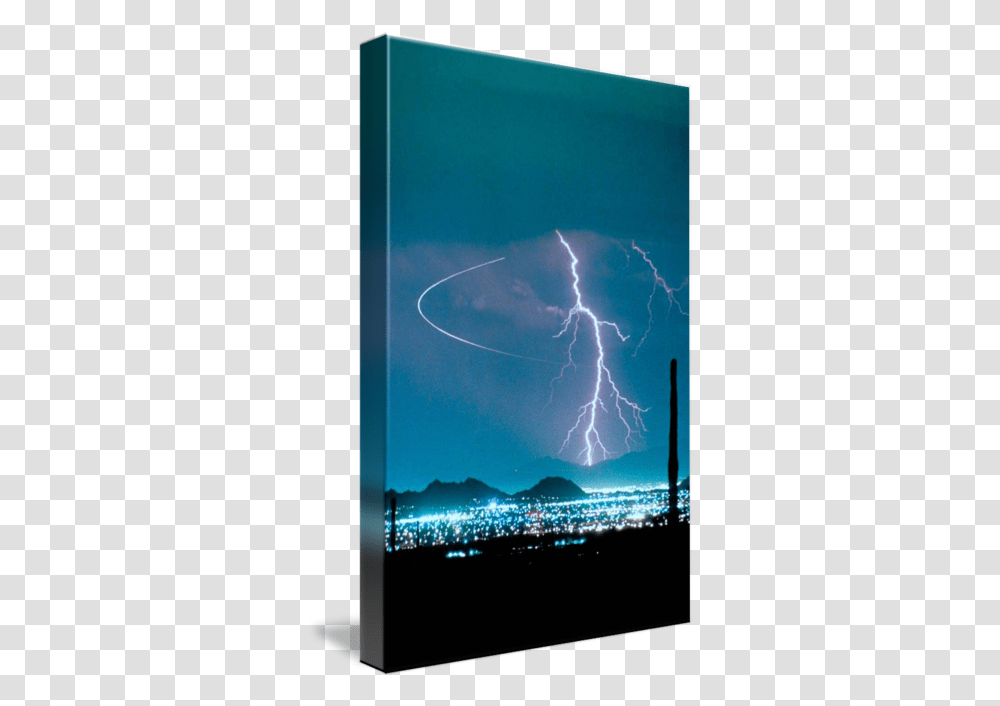Bo Trek Lightning Strike By James Thunderstorm, Nature, Outdoors, Weather, Lighting Transparent Png