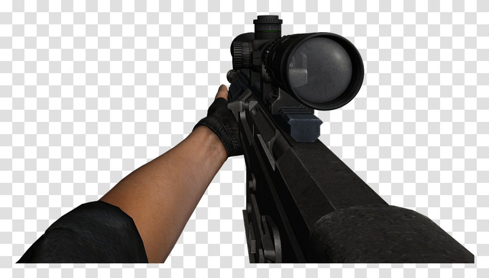Bo2 Sniper Assault Rifle, Person, Human, Counter Strike, Camera Transparent Png