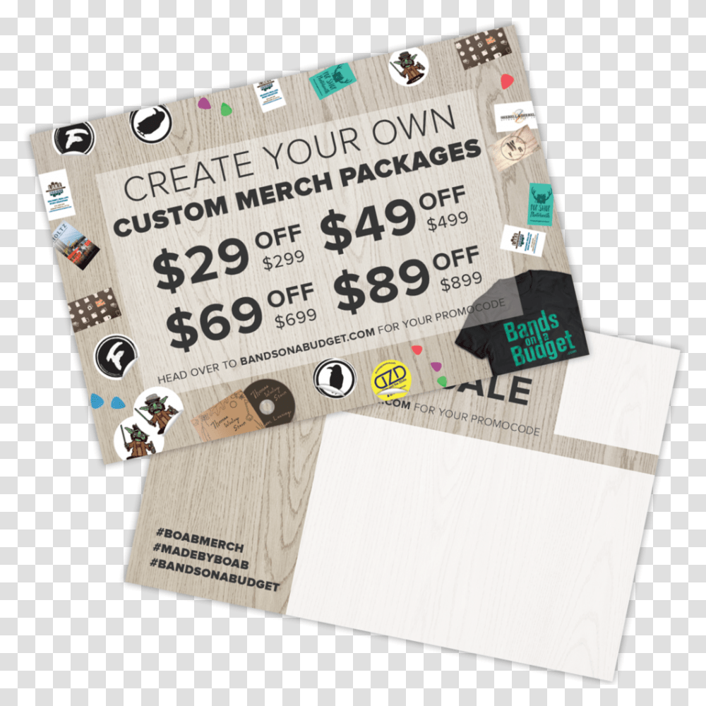 Boab February Postcard Express Coupons December 2010, Paper, Poster, Advertisement Transparent Png