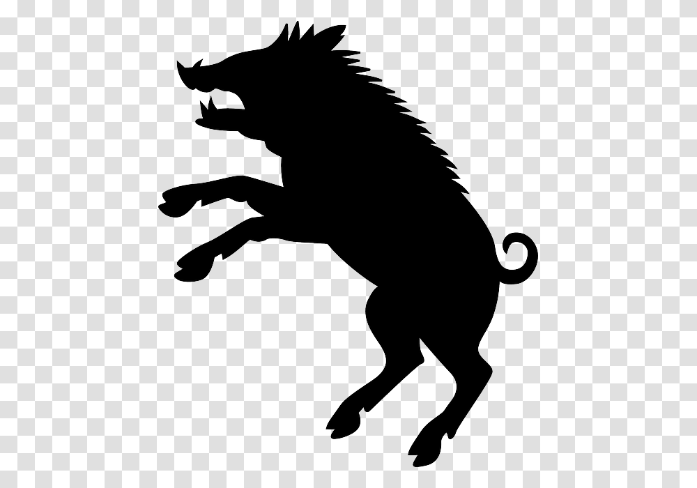 Boar, Animals, Silhouette, Stencil, Person Transparent Png