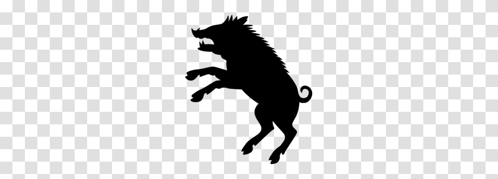 Boar Silhouette Clip Art, Gray, World Of Warcraft Transparent Png