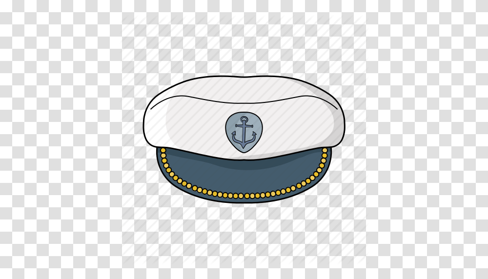 Board Captain Hat Captain Of Ship Sea Icon, Label, Sticker Transparent Png