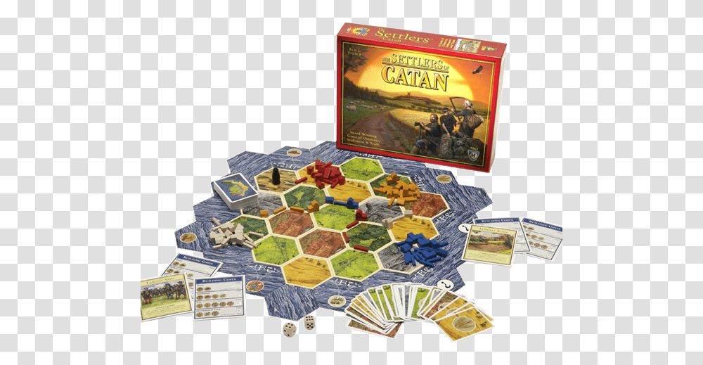 Board Game Settlers Of Catan Board Game, Person, Human Transparent Png