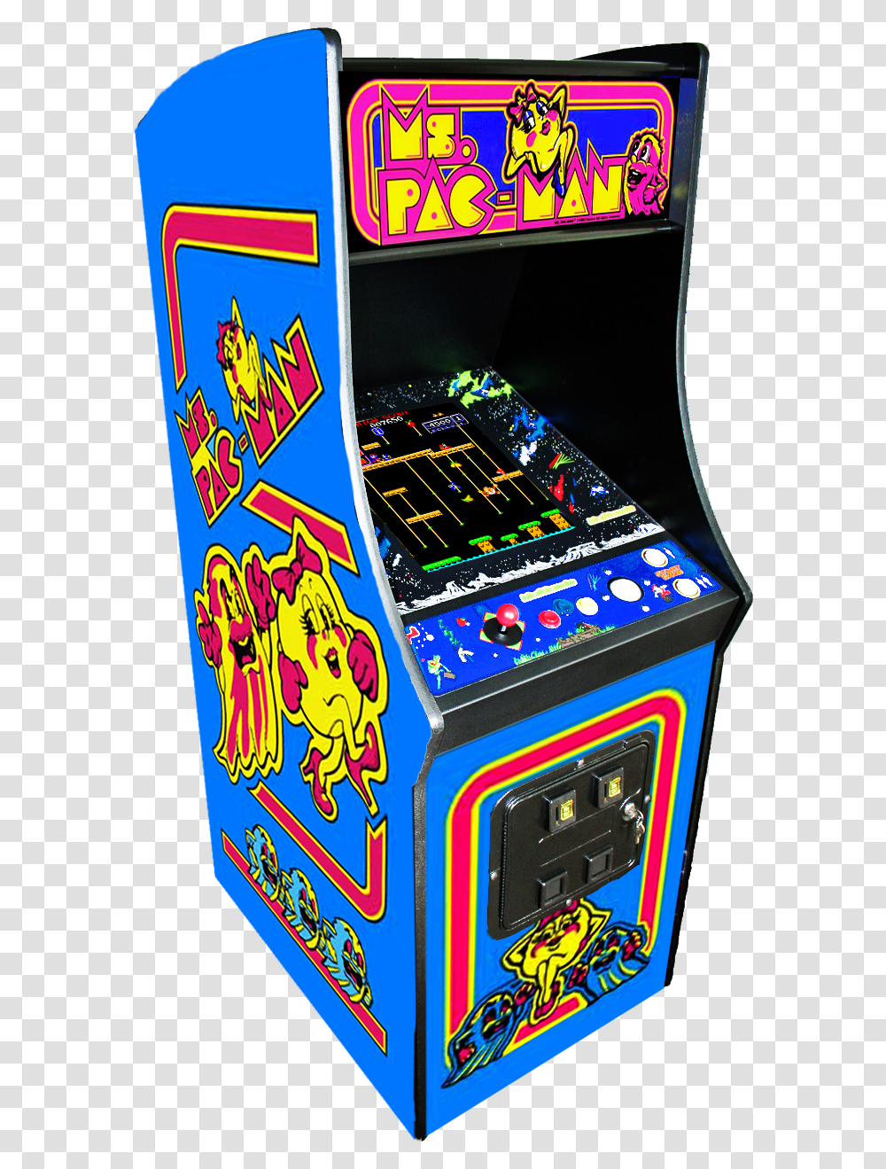 Board Games Vs Video Arcade Game Machines Retro Ms Pacman Arcade Machine Build, Mobile Phone, Electronics, Cell Phone, Pac Man Transparent Png