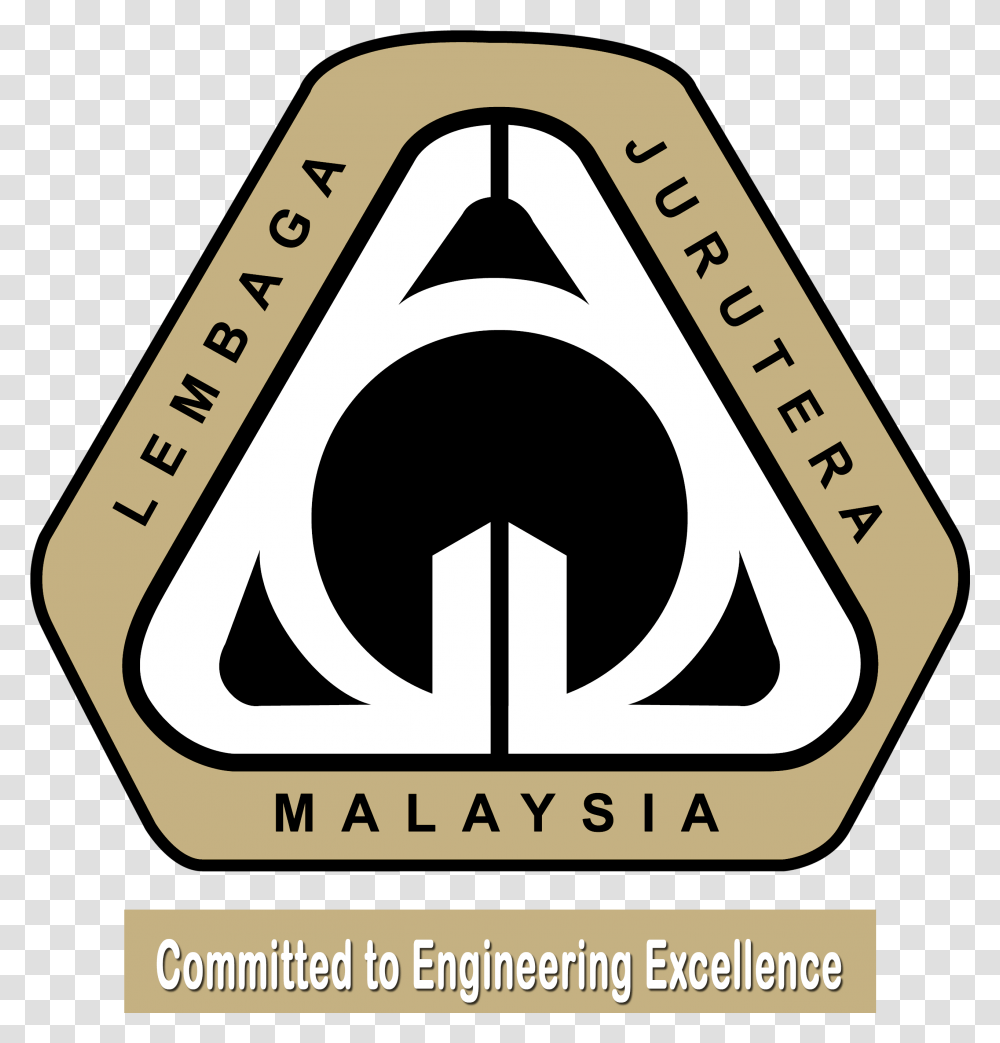 Board Of Engineers Malaysia Board Of Engineers Malaysia, Symbol, Triangle, Label, Text Transparent Png
