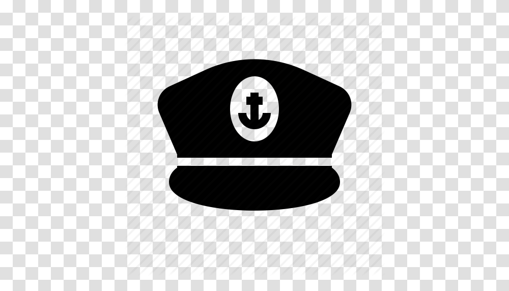 Boat Captain Hat Nautical Sail Sailor Ship Icon, Piano, Leisure Activities, Face Transparent Png