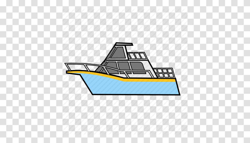 Boat Cruise Ship Travel Vacation Yacht Icon, Vehicle, Transportation, Watercraft, Vessel Transparent Png