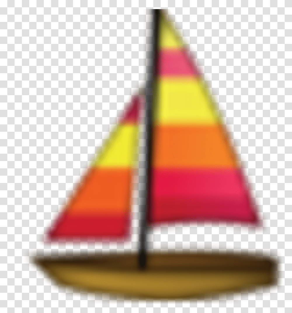Boat Emoji Emoticon Barco, Triangle, Person, Human, Cone Transparent Png