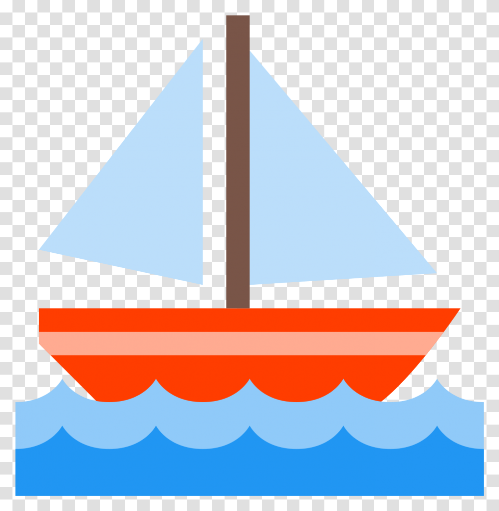 Boat Icon Sail Boat Boat Icon, Triangle, Toy Transparent Png