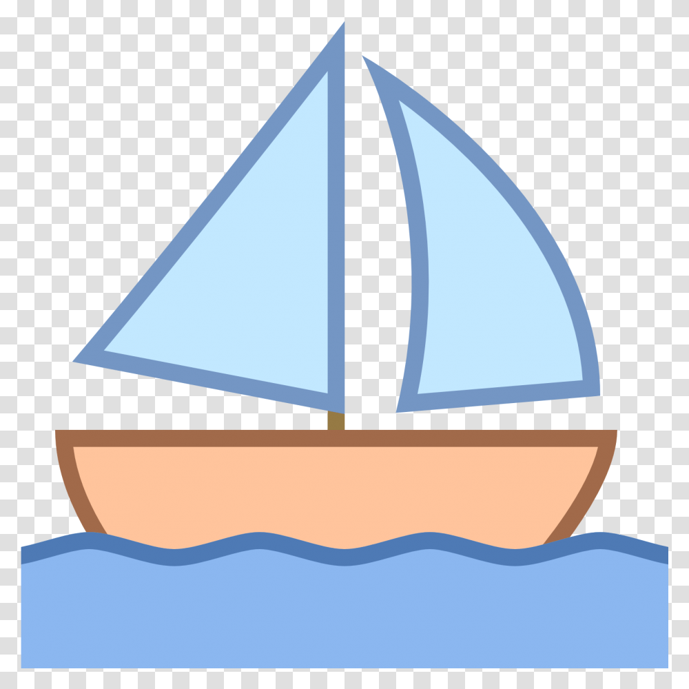 Boat Icon Sailboat, Vehicle, Transportation, Rowboat, Canoe Transparent Png
