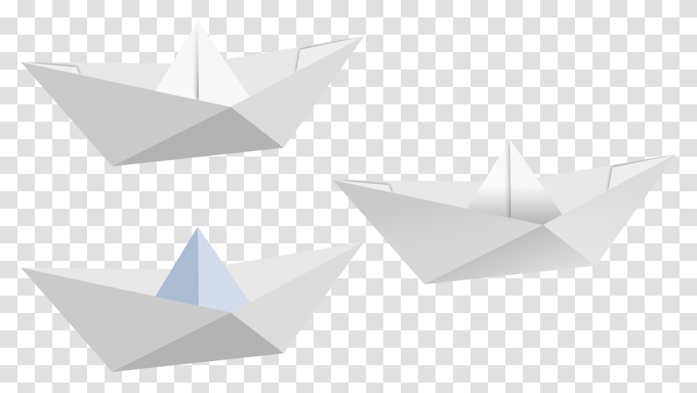 Boat Paper, Origami, Star Symbol, Triangle Transparent Png