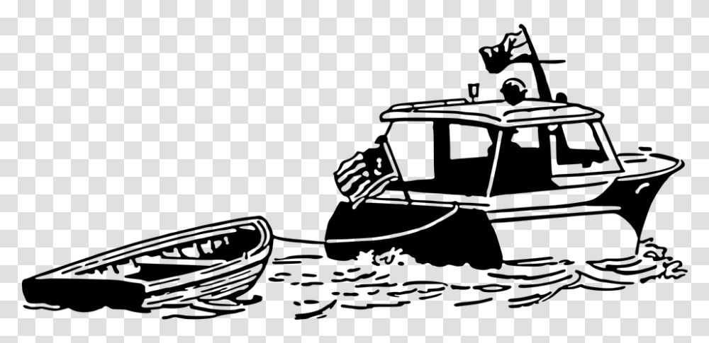 Boat Pulling Another Boat, Gray, World Of Warcraft Transparent Png