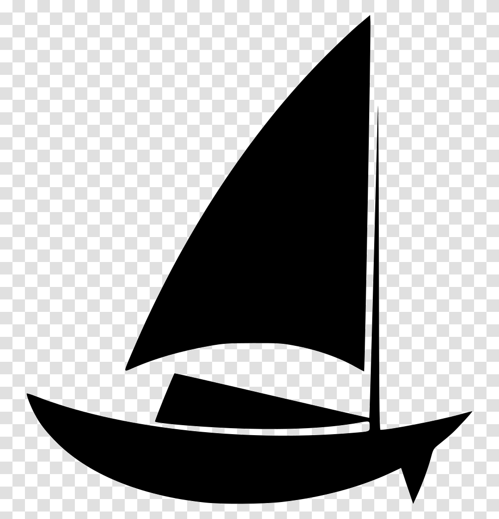 Boat Sail, Vehicle, Transportation, Watercraft, Vessel Transparent Png