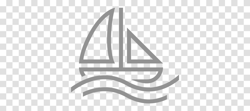 Boat Sailing Water Icon Boat Icon, Text, Triangle, Symbol, Logo Transparent Png