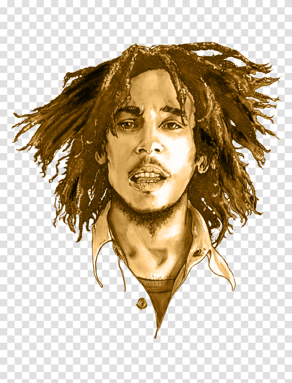 Bob Marley, Celebrity, Face, Person, Head Transparent Png