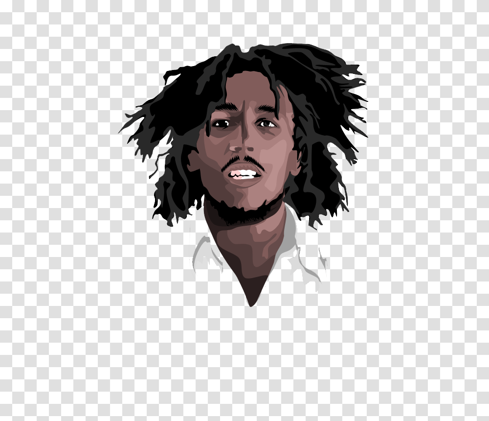 Bob Marley, Celebrity, Face, Person, Smile Transparent Png